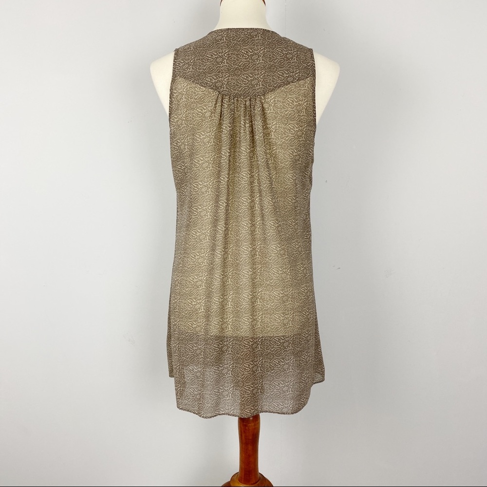 CAbi Lightweight Sheer Cascading Tunic Vest Lagenlook Style 365 XS - Picture 4 of 11